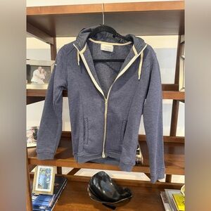 Dada Sport Navy Zip Up Hoodie